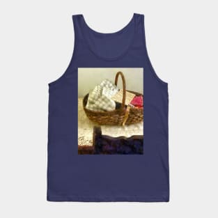 Basket of Cloth and Measuring Tape Tank Top